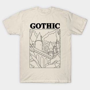 Gothic Architecture, Architects, Builders T-Shirt